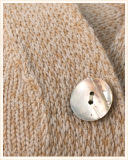 Cardigan in lana mélange · Linea Essenziale