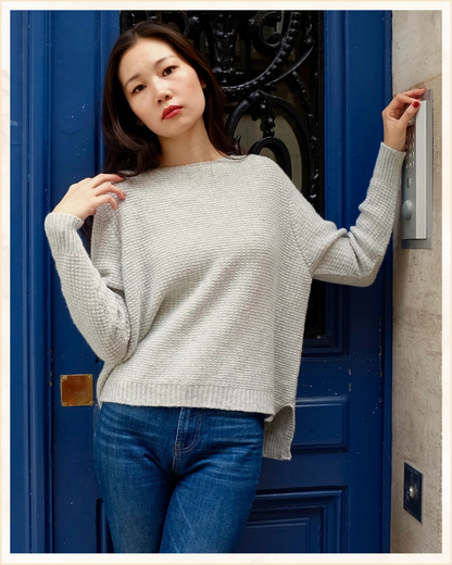 Maglia in cashmere e lana · Linea Essenziale