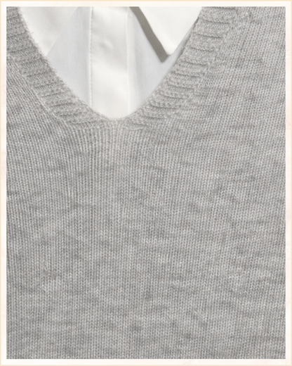 Maglia in misto lana e cashmere · Linea Essenziale