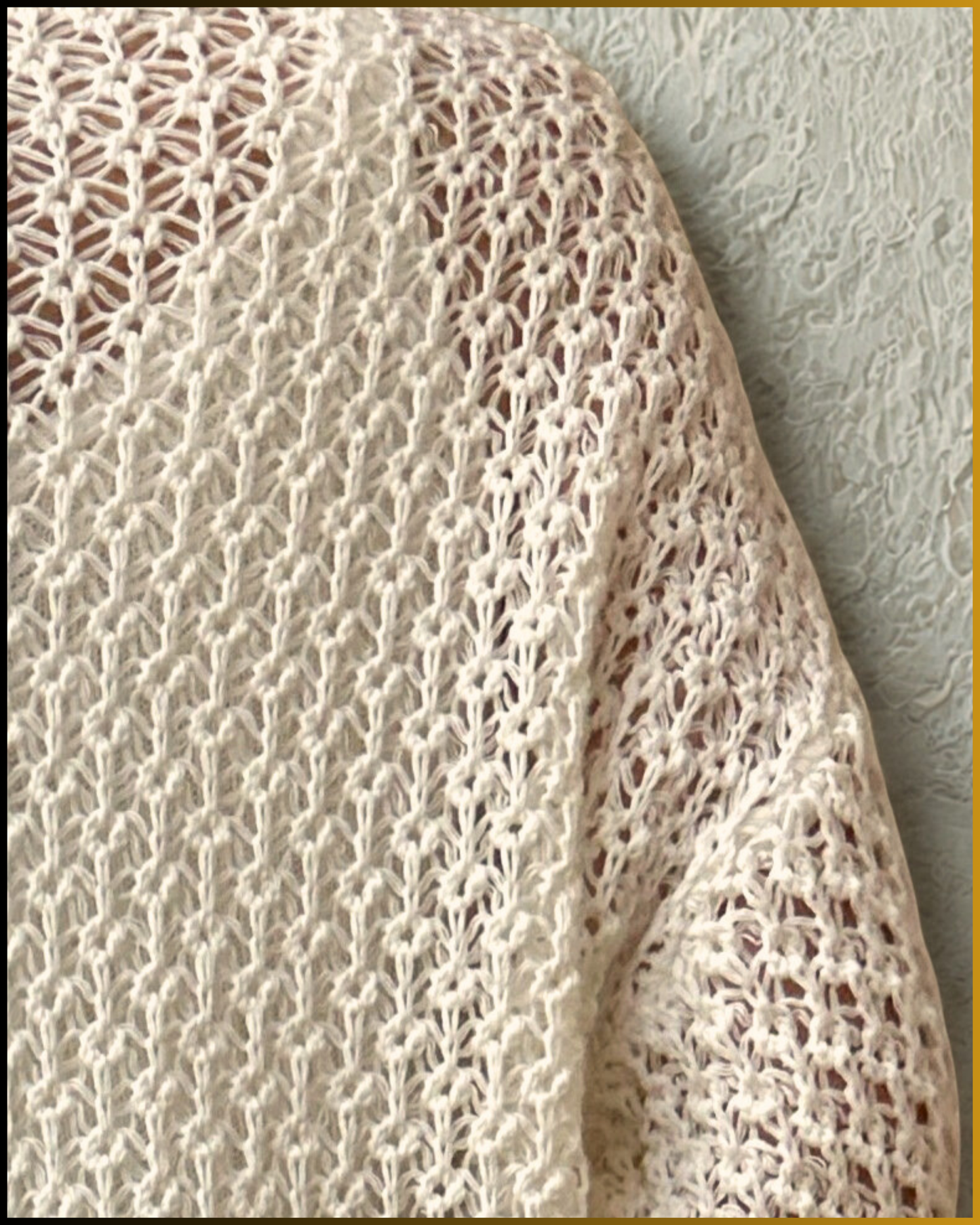 Maglione oversize in cotone con scollo a V