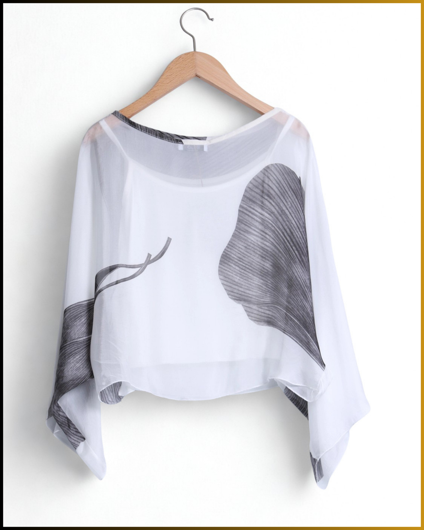Blusa leggera in seta