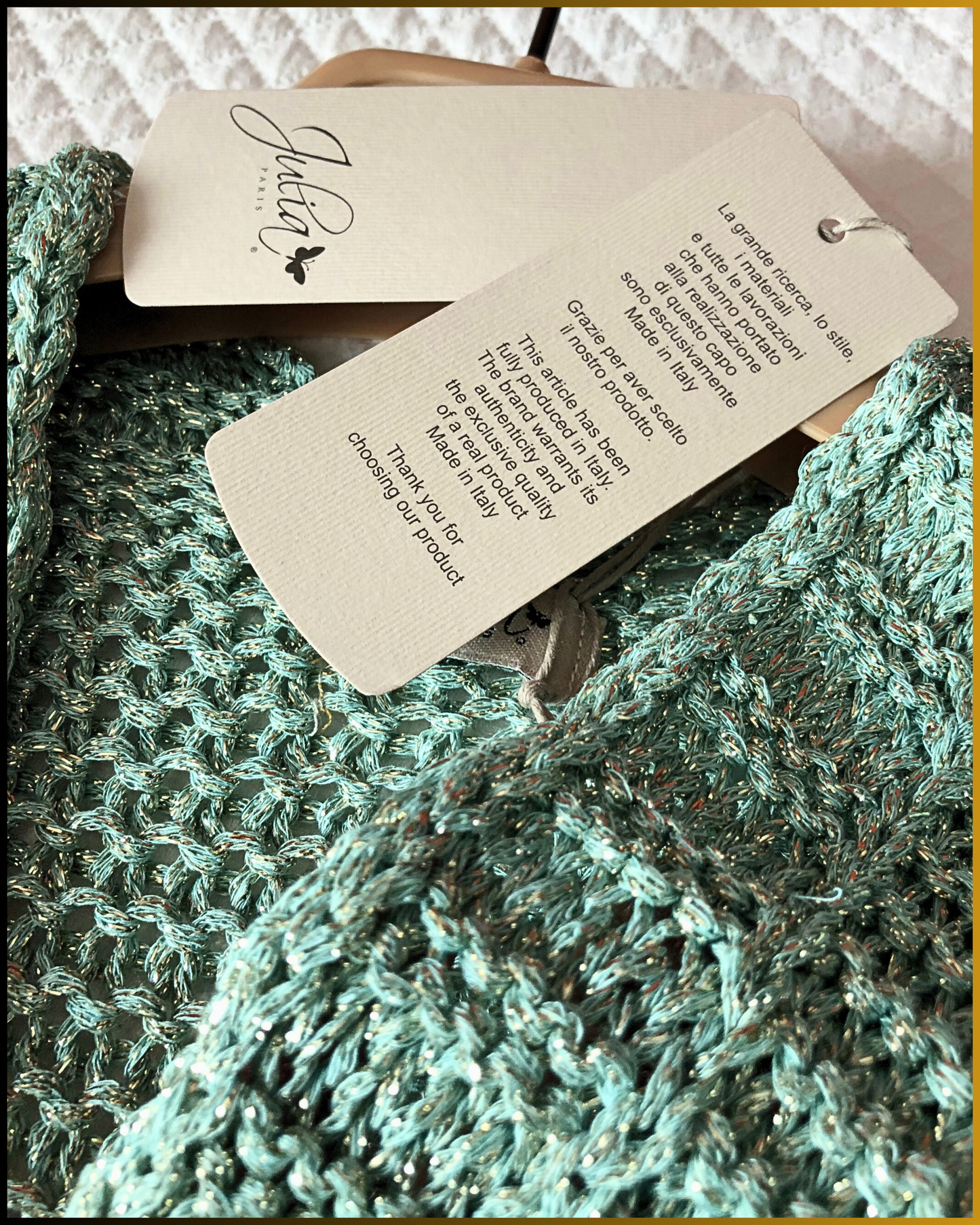 Cardigan corto in crochet